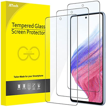 JETech Screen Protector for Samsung Galaxy A53/A52/A52s, 3-Pack - size: Galaxy A53/A52/A52s