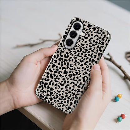 Case Compatible with Samsung Galaxy S26 Plus, Hybrid 2-Layer Hard Shell Protection Case, Shockproof Protective Tough Phone Cover, Animal Leopard Print - color: Animal Leopard Print, size: Samsung Galaxy S26 Plus