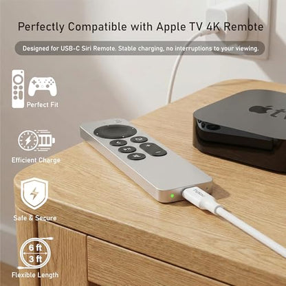 3FT USB A to USB C Cable, 60W Fast Charging, Compatible with iPhone 17/17 Pro Max/16/16e/16 Plus/15 Pro Max, Samsung Galaxy S24/S23/S22/S21 Ultra, Google Pixel, iPad Gen 4/5/6, CarPlay, White - color: White, size: 3FT A to C