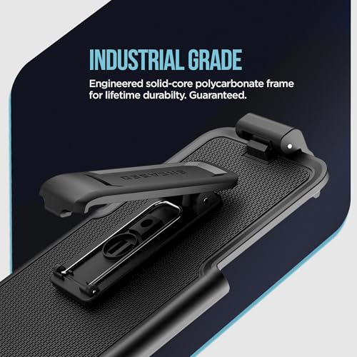 Encased Belt Case for with Samsung Galaxy S24 FE with Screen Protector and Holster Clip, Full Body Rugged Cover (for FE-Model Only) - size: S24 FE