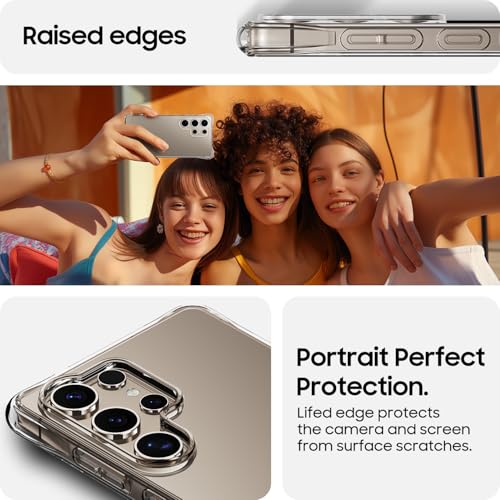 for Galaxy S25 Ultra Case, Ultra [Slim Thin] Flexible Scratch Resistant Clear TPU Gel Rubber Soft Skin Silicone Protective Phone Case Cover for Samsung Galaxy S25 Ultra (Clear) - size: S25 Ultra
