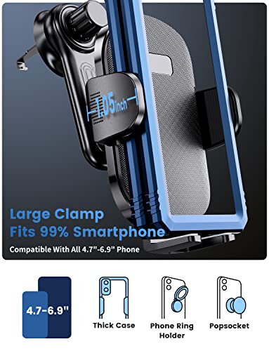 eSamcore Car Vent Phone Mount, Car Phone Holder for Your Air Vent Clip