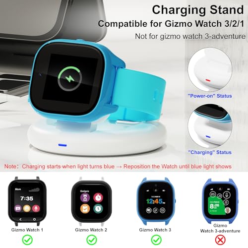 Compatible with Gizmo Watch 3/2/1 Charger,Magnetic Portable Charging Dock
