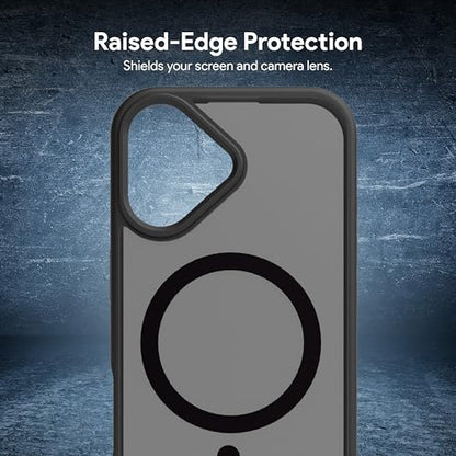 Incipio - Fog iPhone 17, Magsafe Compatible Phone Case, 10ft Drop Tested, Ultra Durable & Shock Absorbing, Scratch Resistant & Slim Profile (Black) - color: Black, size: iPhone 17