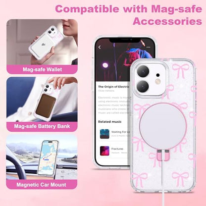 Butterfly Pattern Case for iPhone 12/12 Pro with Stand 6.1",C-Pink - color: C-Pink, size: Iphone 12/12 Pro