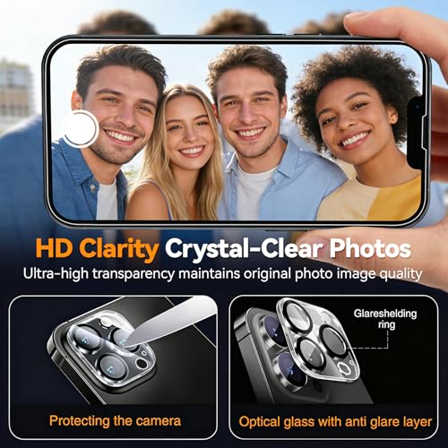 Wiaocit Tempered Glass Screen Protector for iPhone 13 Pro - size: iPhone 13 Pro-6.1 Inch