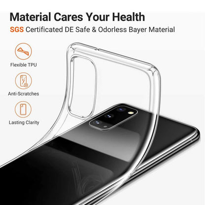 Phone Case for Ulefone Armor 25T Pro (6.78"), Clear Shockproof Soft Silicone Cover [Ultra-Thin ] [Anti-Yellowing] Flexible TPU Bumper Shell for Ulefone Armor 25T Pro - Transparent
