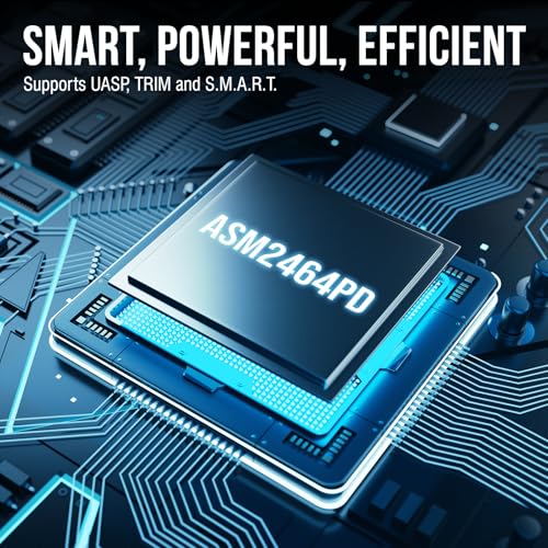 SABRENT USB4 NVMe SSD Enclosure, Tool-Free, 3900MB/s (EC-U4TN) - color: SPACE GREY