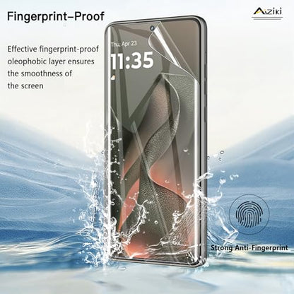 [3 Pack for Moto Edge 2025 Screen Protector, Flexible TPU Film, Self-Healing Bubble-Free, HD Clear, Case Friendly for Motorola Edge 2025