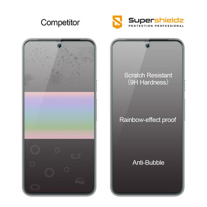 Supershieldz (3 Pack) Designed for Google Pixel 8 Tempered Glass Screen Protector, Anti Scratch, Bubble Free