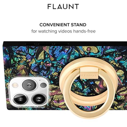 Flaunt MagSafe Phone Ring Holder and Stand - Magnetic Phone Grip - Gold - color: Gold