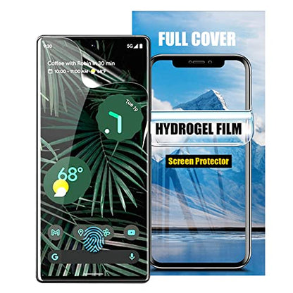 LOOKSEVEN 3 Pack Hydrogel Film For Google Pixel 6A - size: Google Pixel 6A