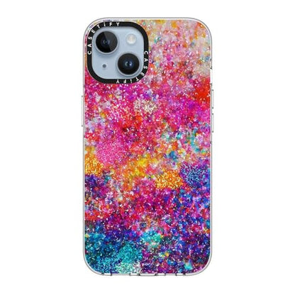 CASETiFY for iPhone 14 Case - Impact Clear Compatible with MagSafe | Not Yellowing | 6.6 ft. 3X Military Grade Drop Protection | And We Danced Our Way Home by Ingrid Ching | Clear - color: And We Danced Our Way Home, size: Iphone 14 (6.1")