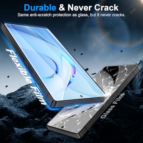 LYWHL 3 Pack for Samsung Galaxy S26 Ultra Screen Protector [Like Original Fingerprint Unlock], Real Invisible Self-Healing Protective Film [Not Glass], HD Clear, Case Friendly, Scratch-Resistant - size: 6.9 inch - Samsung Galaxy S26 Ultra