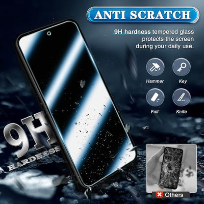 [3-Pack] Screen Protector for Samsung Galaxy A54 5G Tempered Glass, 9H Hardness, Bubble Free, Easy to Install