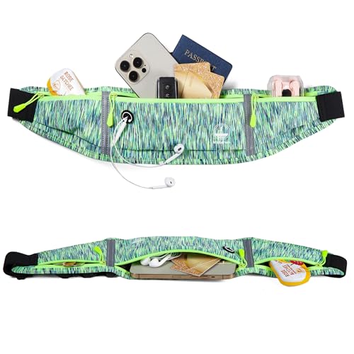 Running Belt Slim Fanny Pack Jogging Pouch Phone Holder Waist Pack - Green - color: I Green