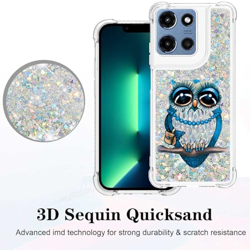 for Moto G 2025/2026 Case, Moto G Play 2026 Phone Case, Owl - color: Sliver