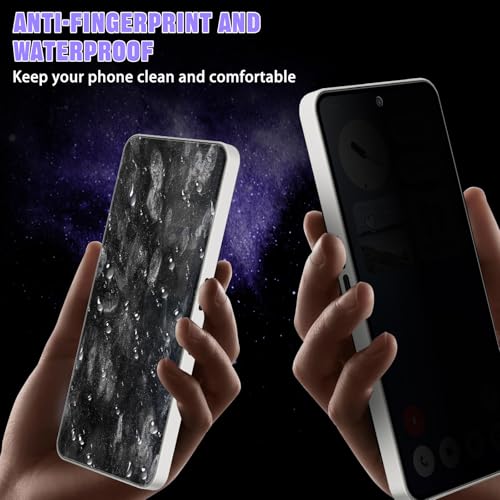 For Nothing Phone (3a) Pro Privacy Screen Protector (2 Pack) - size: Nothing Phone (3a) Pro