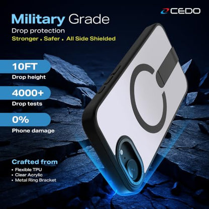 CEDO Magnetic Kickstand Case for iPhone 16e/ Iphone 17e, MagSafe Compatible - size: iPhone 16e/ iPhone 17e