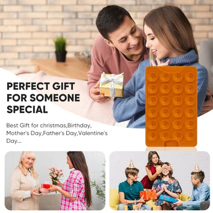 Suction Phone Card Holder Adhesive Mount,Up to 3 Cards,Marigold - color: Marigold