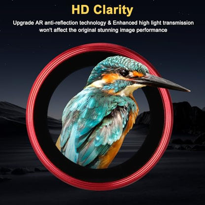Camera Lens Protector for Samsung Galaxy S26 Ultra, Red - color: Red