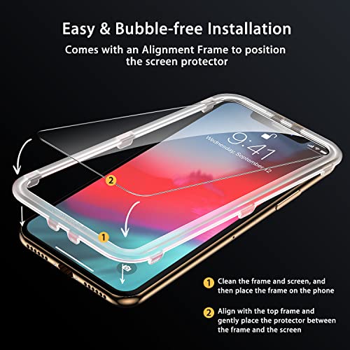 UNBREAKcable 2-Pack Screen Protector for iPhone 11 Pro/XS/X - size: iPhone X/XS