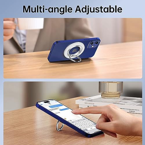 SYNCWIRE for MagSafe Phone Grip, Magnetic Phone Ring Holder - color: White