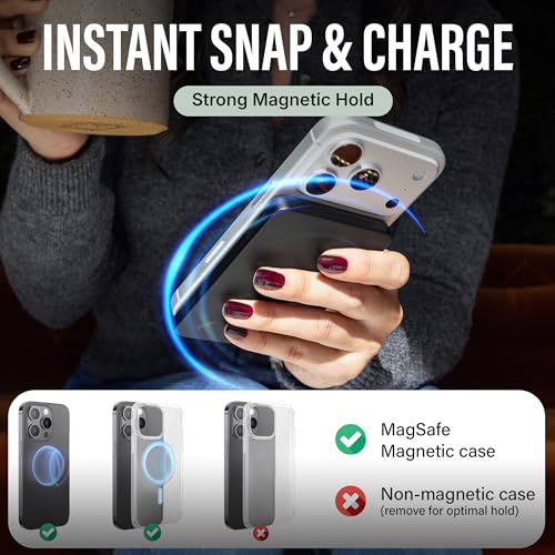 Nimble Champ Wireless 5K Portable Charger for iPhone, 5,000mAh Power Bank