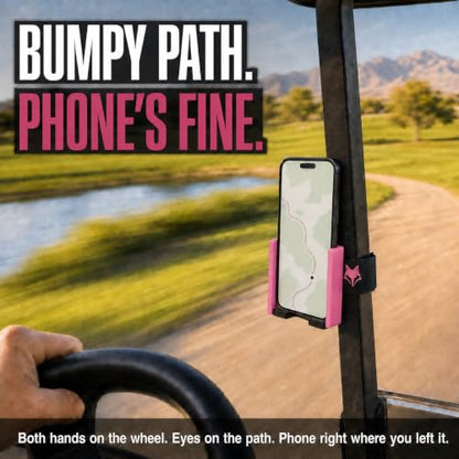 DESERT FOX GOLF - Phone Caddy - Pink - color: Pink