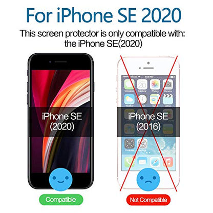 3-Pack Privacy Screen Protector for iPhone SE 2020 - size: SE 2020