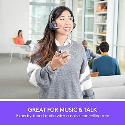 Logitech Zone Wireless Certified Microsoft Teams Bluetooth Headset