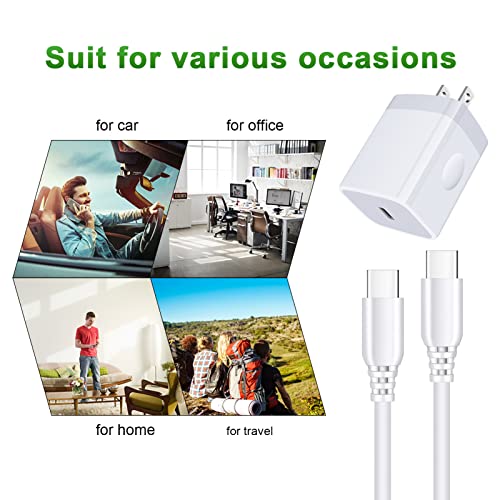 Fast Charger Block for Samsung Galaxy A17 A16 5G,A36,A37,S26 Ultra,S25 FE - color: WHITE