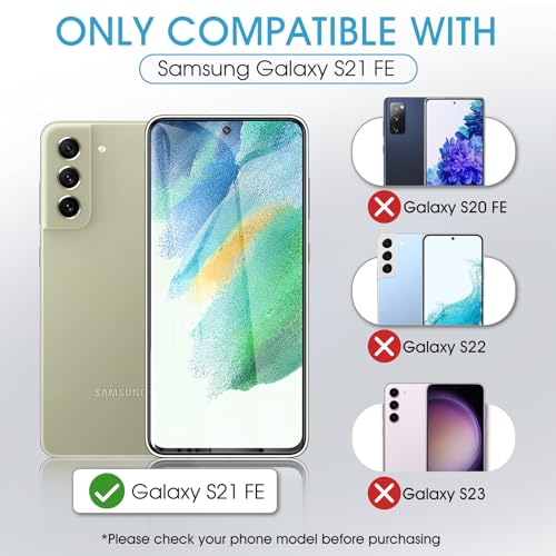 3 Pack for Samsung Galaxy S21 FE Screen Protector Flexible Soft - size: Samsung Galaxy S21 FE