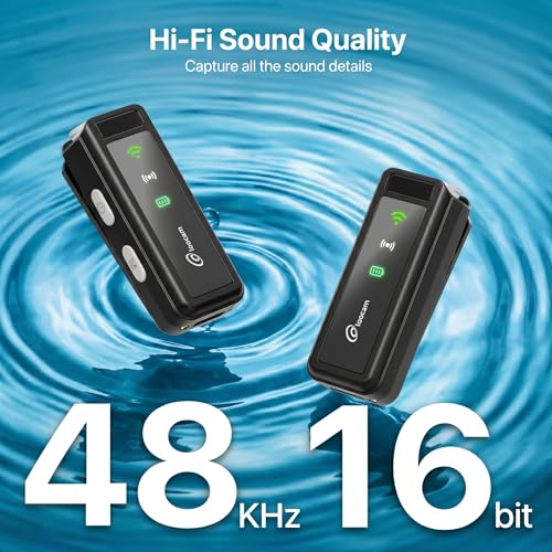 Loocam Mini Microphone for iPhone with Charging Case