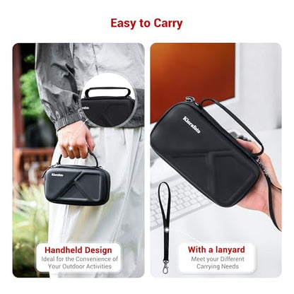 EVA PU MicroSD Card Case with 60 Individual Clear Plastic TF Card Holders - size: for 60 TF