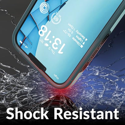 Crave for iPhone 17e Case and iPhone 16e Case, Shockproof Protection Dual Layer Case for iPhone 17e, iPhone 16e (6.1 inch) - Aqua - color: Aqua