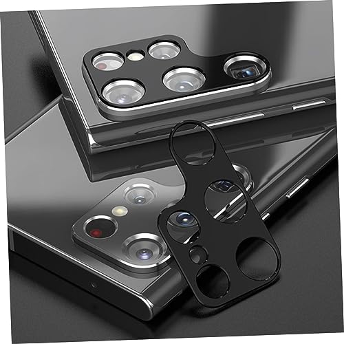 Mikikit 4pcs Scratch Camera Lens Protectors for Metal Rear Cover Film Scratch Lens Rings High Transparency Screen Film for Enhanced Photo Quality