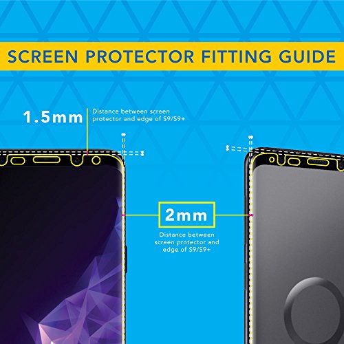 ArmorSuit [2 Pack] MilitaryShield [Case Friendly] Screen Protector Designed for Samsung Galaxy S9 - HD Clear Film - size: 5.8 Inch