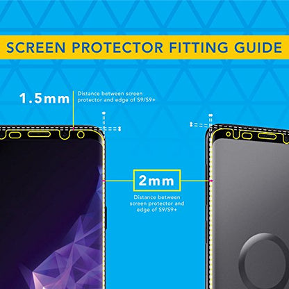 ArmorSuit [2 Pack] MilitaryShield [Case Friendly] Screen Protector Designed for Samsung Galaxy S9 - HD Clear Film - size: 5.8 Inch