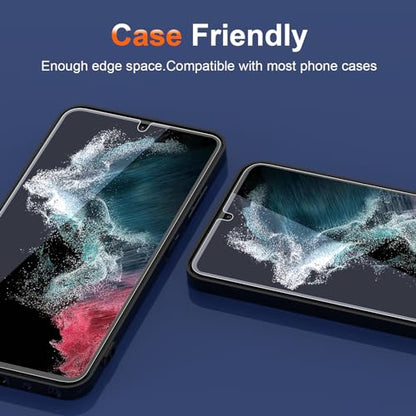 [3 Pack] for S22 Ultra Screen Protector Flexible TPU, Fingerprint Unlock, Scratch Resistant, Easy Installation, Case Friendly, Bubble Free - size: Samsung Galaxy S22 Ultra