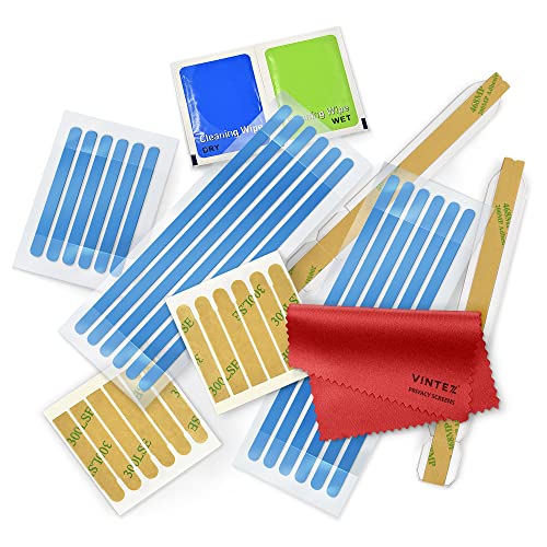 Privacy Screen Adhesive Tabs and Strips for Computer Monitors and Laptops - Replacement kit - size: [1 Pack] Replacement Kit