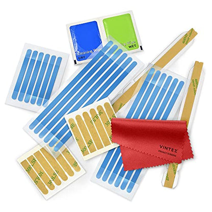 Privacy Screen Adhesive Tabs and Strips for Computer Monitors and Laptops - Replacement kit - size: [1 Pack] Replacement Kit