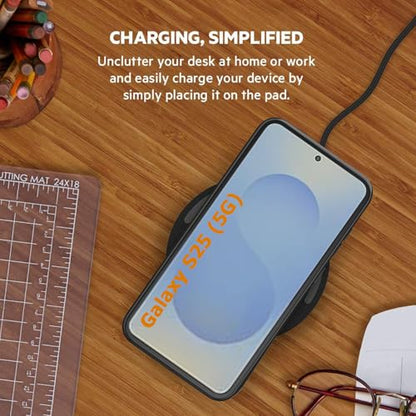Battery Case for Galaxy S25,10000mAh Portable Protective Smart Wireless Charging Case Support Carplay Compatible with Galaxy S25 (6.2 inch) Rechargeable Extended Battery Charger Case(Black) - size: Galaxy S25