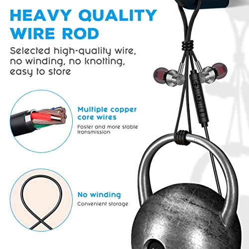 Earphones Wired in Ear Headphones Earbuds for iPhone 14/14 Pro Max /13/13 Pro Max/ 12/12 Mini 11 Pro/11 Headphones - color: 1 pack-silver