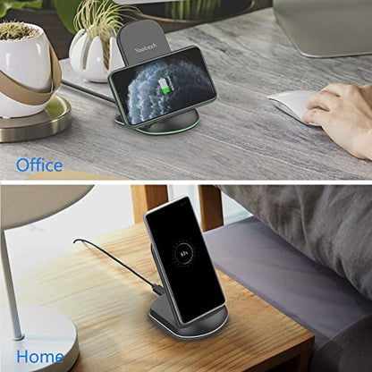 Yootech [2 Pack] Wireless Charger,10W Max Wireless Charging Stand