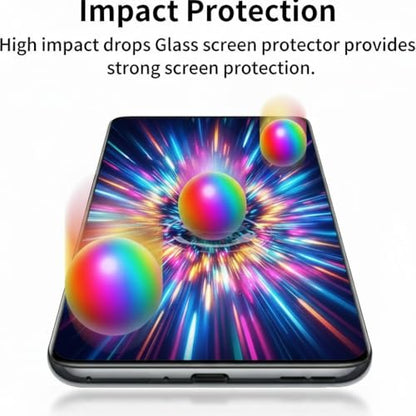 3 Pack Screen Protector for iPhone 15 / iPhone 14 Pro [6.1 Inch] Display Tempered Glass, Sensor Protection, Dynamic Island Compatible, Case Friendly
