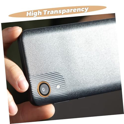 Angoily 3pcs Scratch Resistant Camera Lens Protector for Tempered High Transparency Easy Application Individual Lens Shield