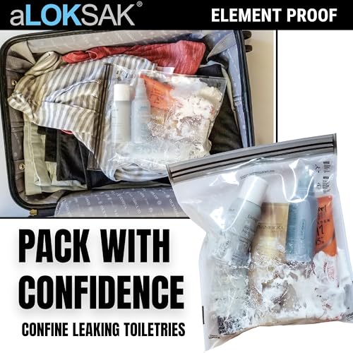 LOKSAK - aLOKSAK Waterproof Cellphone Dry Bags - Airtight Underwater Phone Pouch - Touch Screen Compatible - Diving Certified - size: 9 x 6 inch - 2 Pack