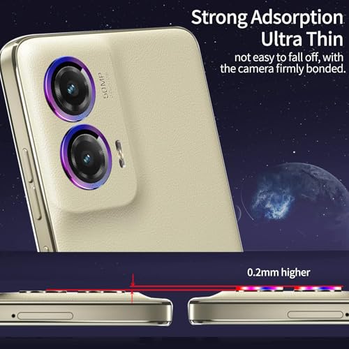 Zeking 2 Pack for Moto G Stylus 5G 2024 Camera Lens Protector - color: Color