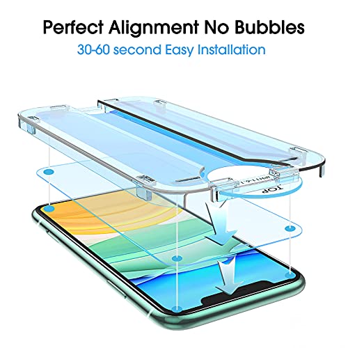 amFiIm OneTouch for iPhone 11 iPhone XR Screen Protector 6.1" Tempered Glass - size: IPH11/XR-6.1"